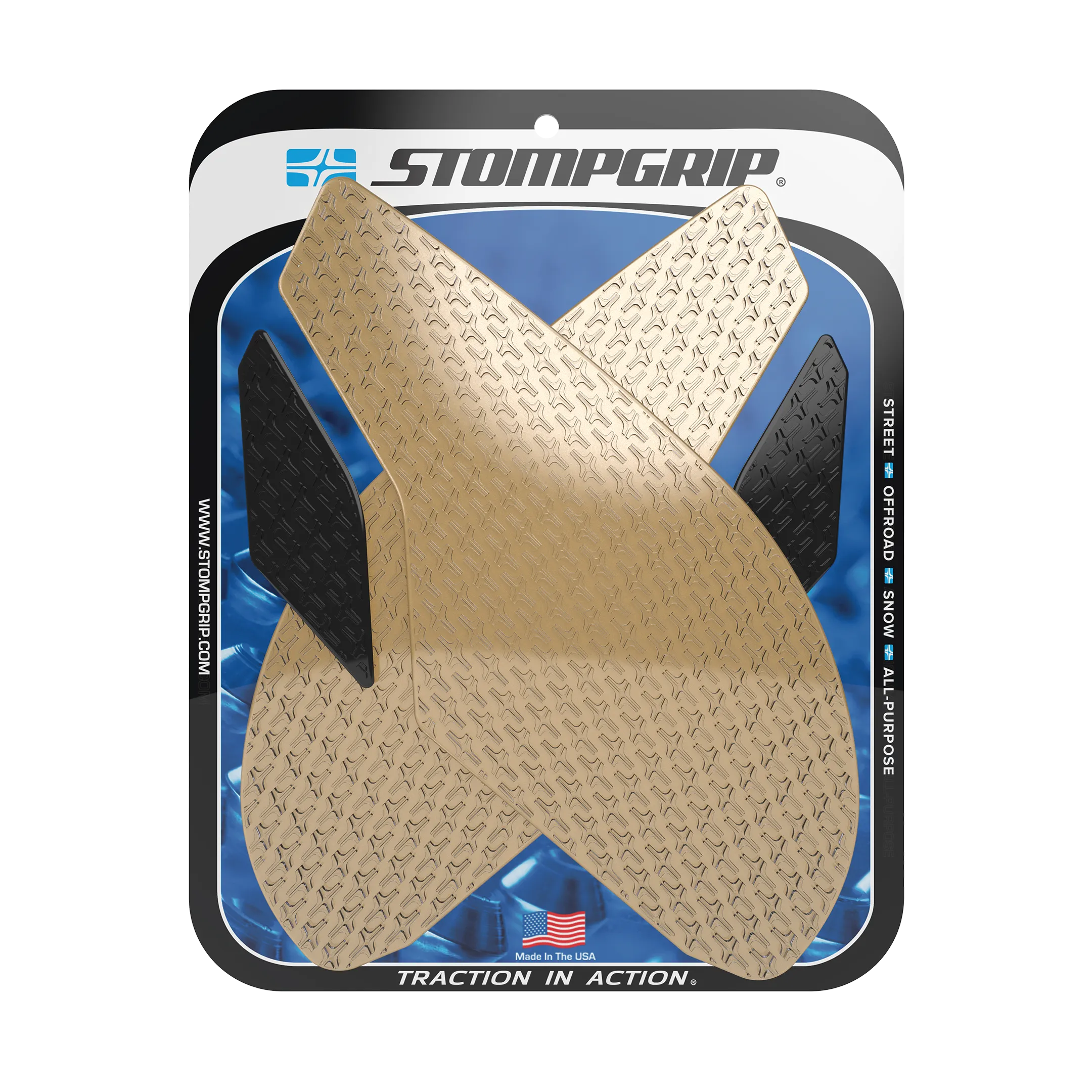 Stompgrip - Triumph Daytona 675 / Street Triple R/RS/S 13-25 Tank Grips (0078)