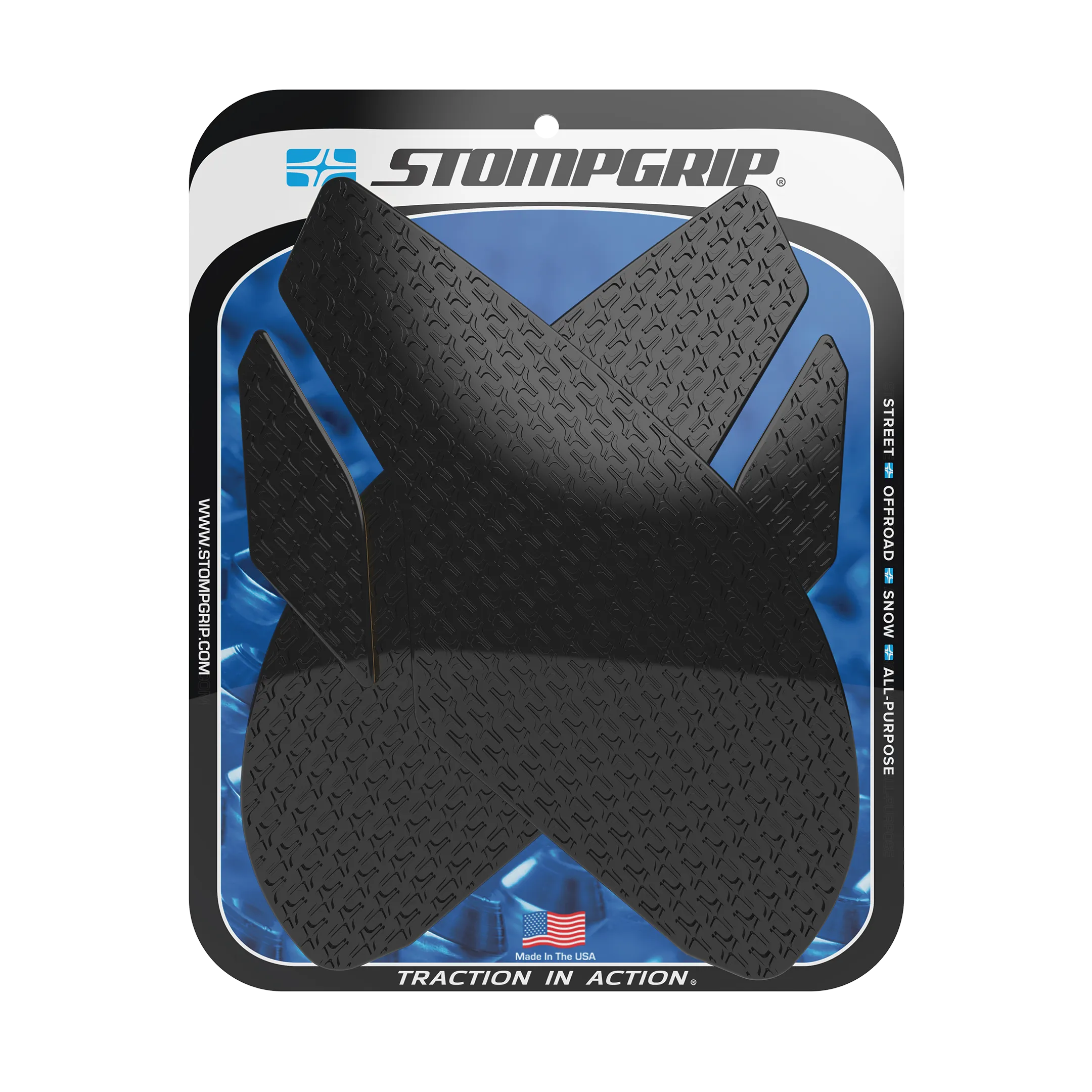 Stompgrip - Triumph Daytona 675 / Street Triple R/RS/S 13-25 Tank Grips (0078)