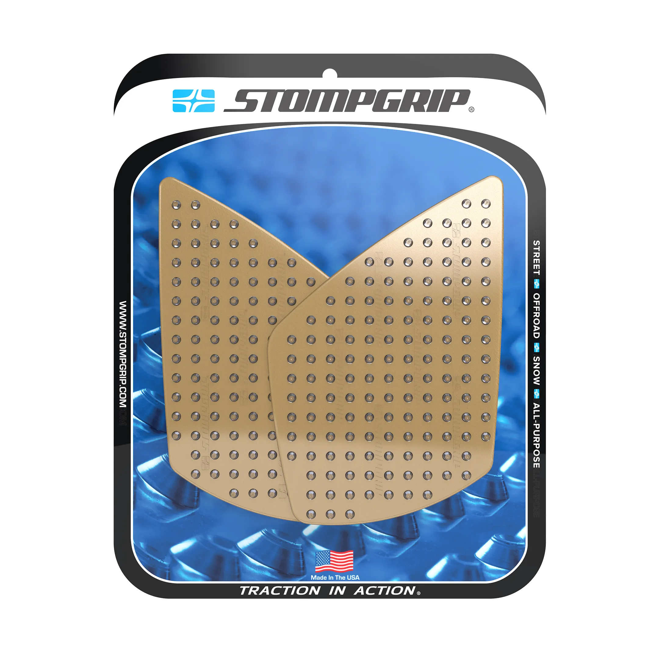 Stompgrip - Triumph Street Triple 765/R/RS/Moto 2 23-25 Tank Grips (0199)