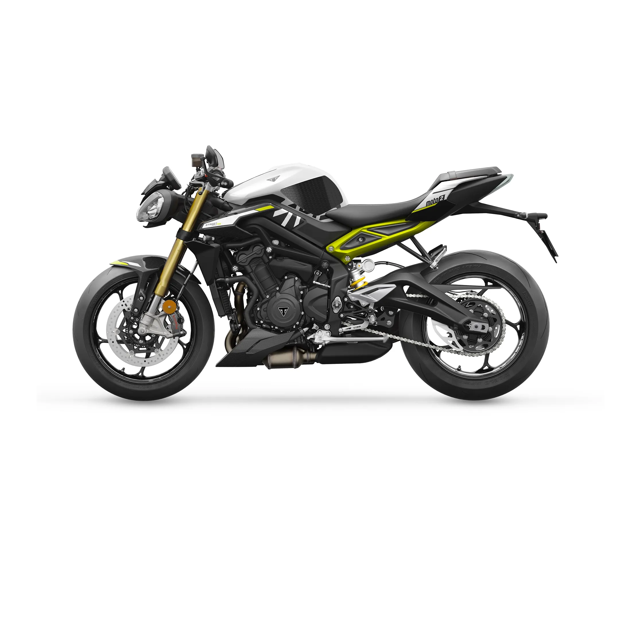 Stompgrip - Triumph Street Triple 765/R/RS/Moto 2 23-25 Tank Grips (0199)