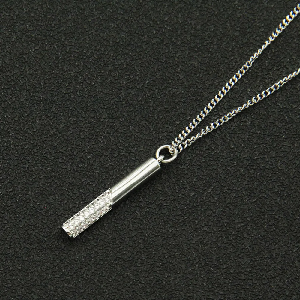 Street Column Pendant Necklace