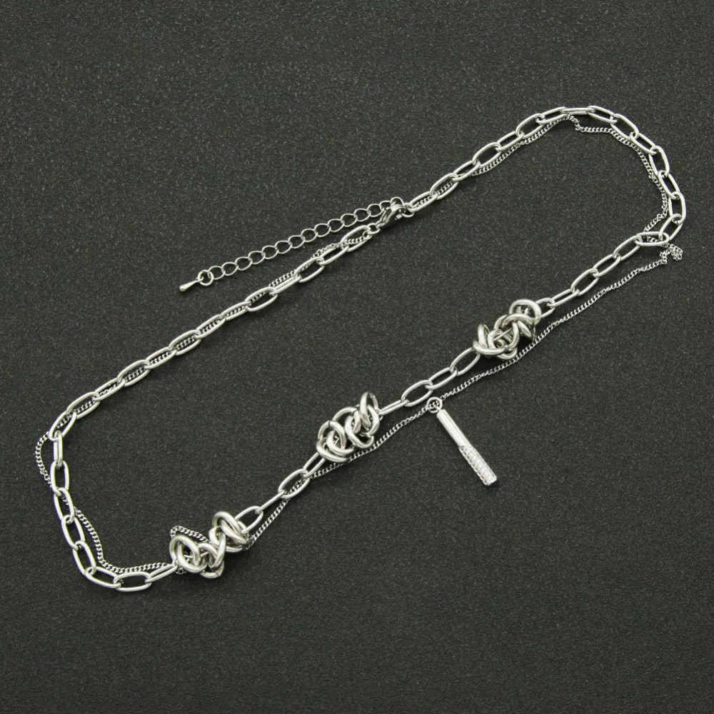 Street Column Pendant Necklace