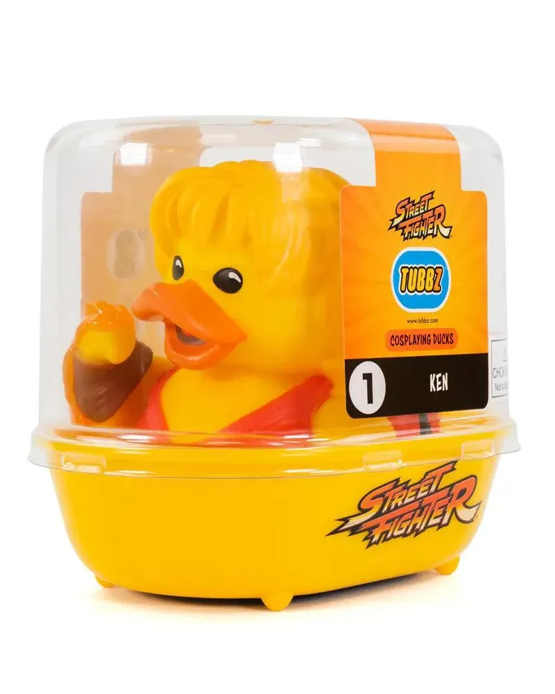 Street Fighter Ken TUBBZ Collectible Duck