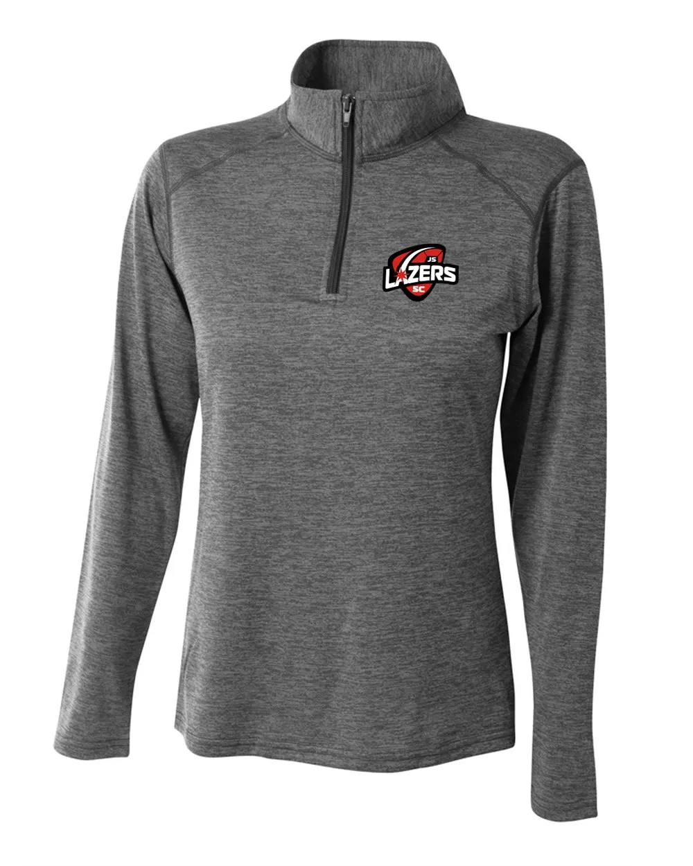 Street Five Soccer - Embroidered Women's Quarter Zip Sweater