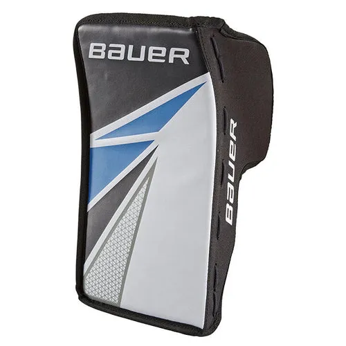 Street Hockey Junior Goalie Blocker- White/Black