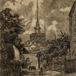 Street in Montmartre