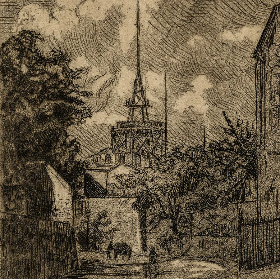 Street in Montmartre