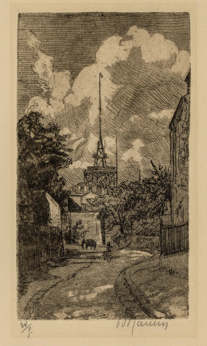 Street in Montmartre