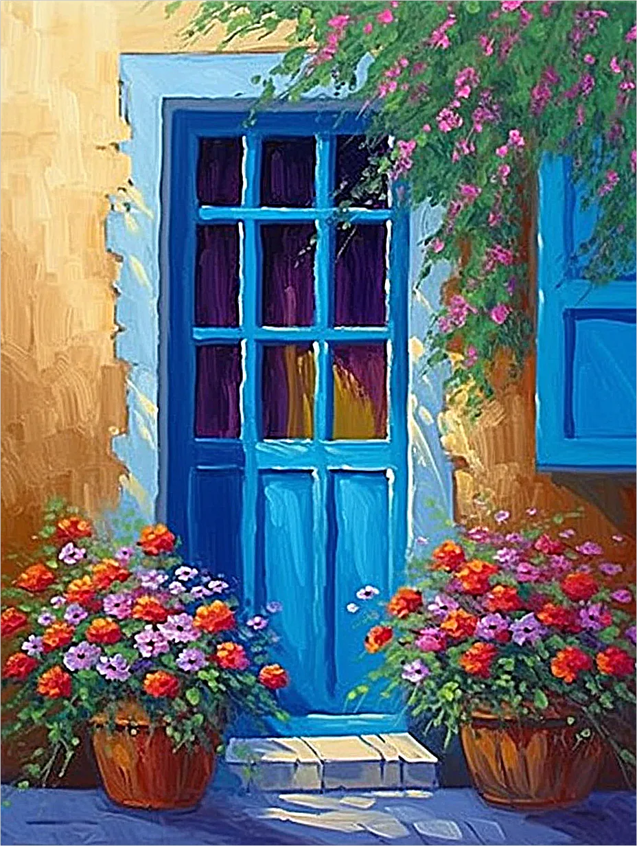 Street Paint By Numbers Kits UK MJ8571