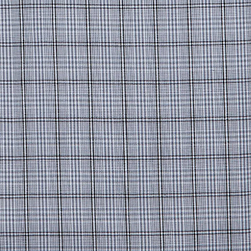 Stretch Suiting Check - Grey