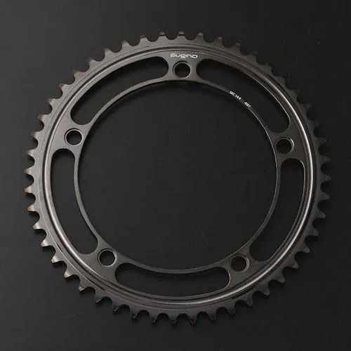 SUGINO SUPER MC144 Black S3 Coating Chainring