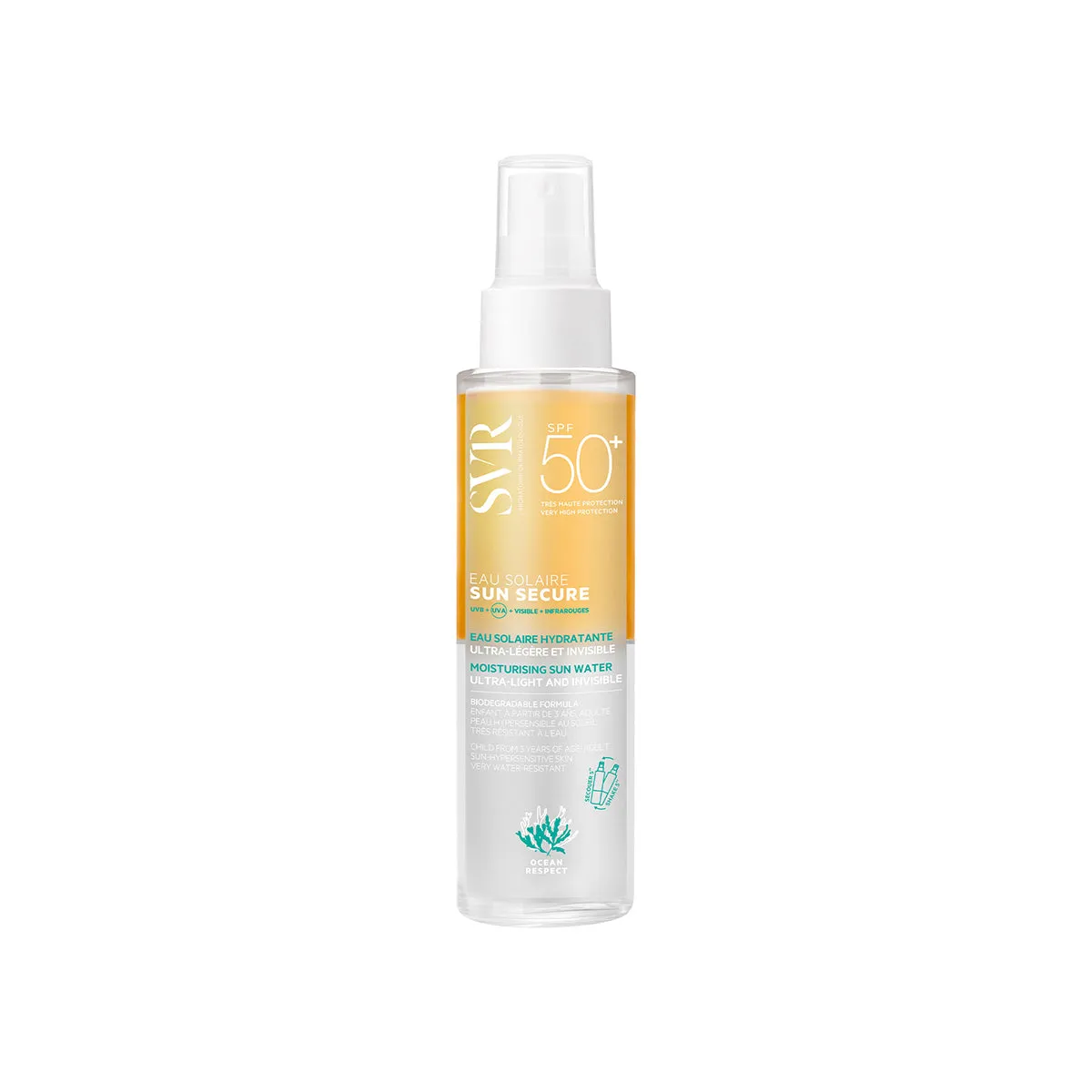 SUN SECURE Eau Solaire SPF50 