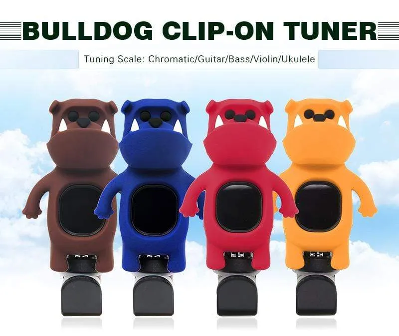 Swiff B71 Brown Bull Dog Clip On Tuner