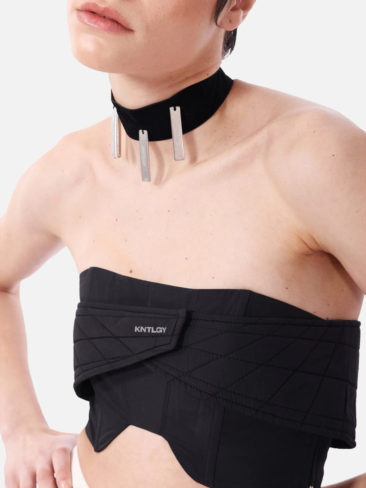 Taffeta Padded Corset