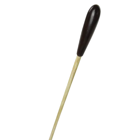 TAKT Baton 15" - Wooden Stick with Ebony Handle 15
