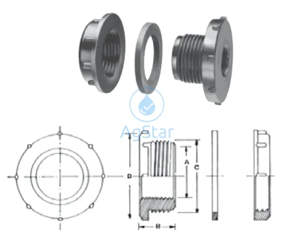 Tank Bulkhead Fittings