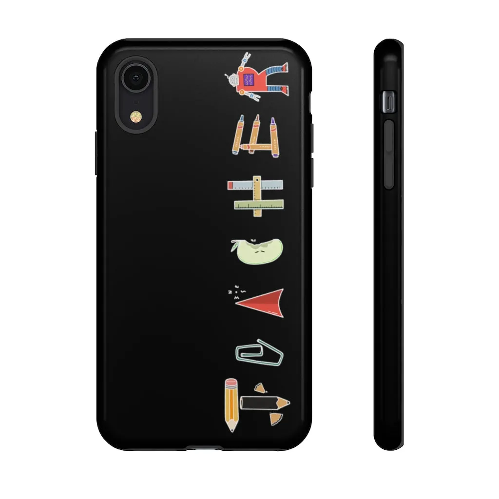 Teacher Objects iPhone Tough Case