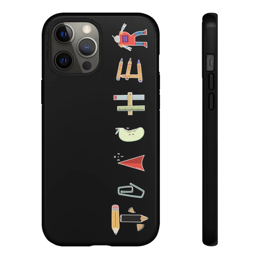 Teacher Objects iPhone Tough Case