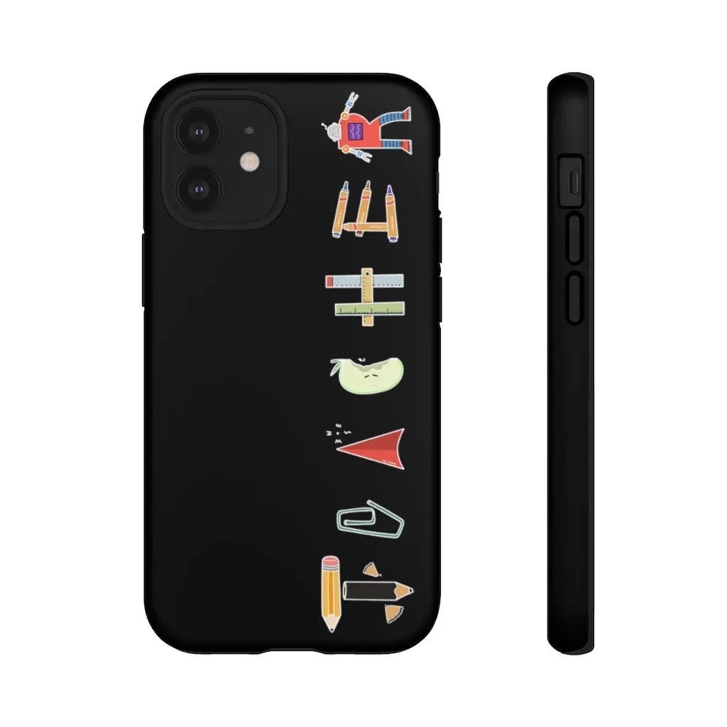 Teacher Objects iPhone Tough Case