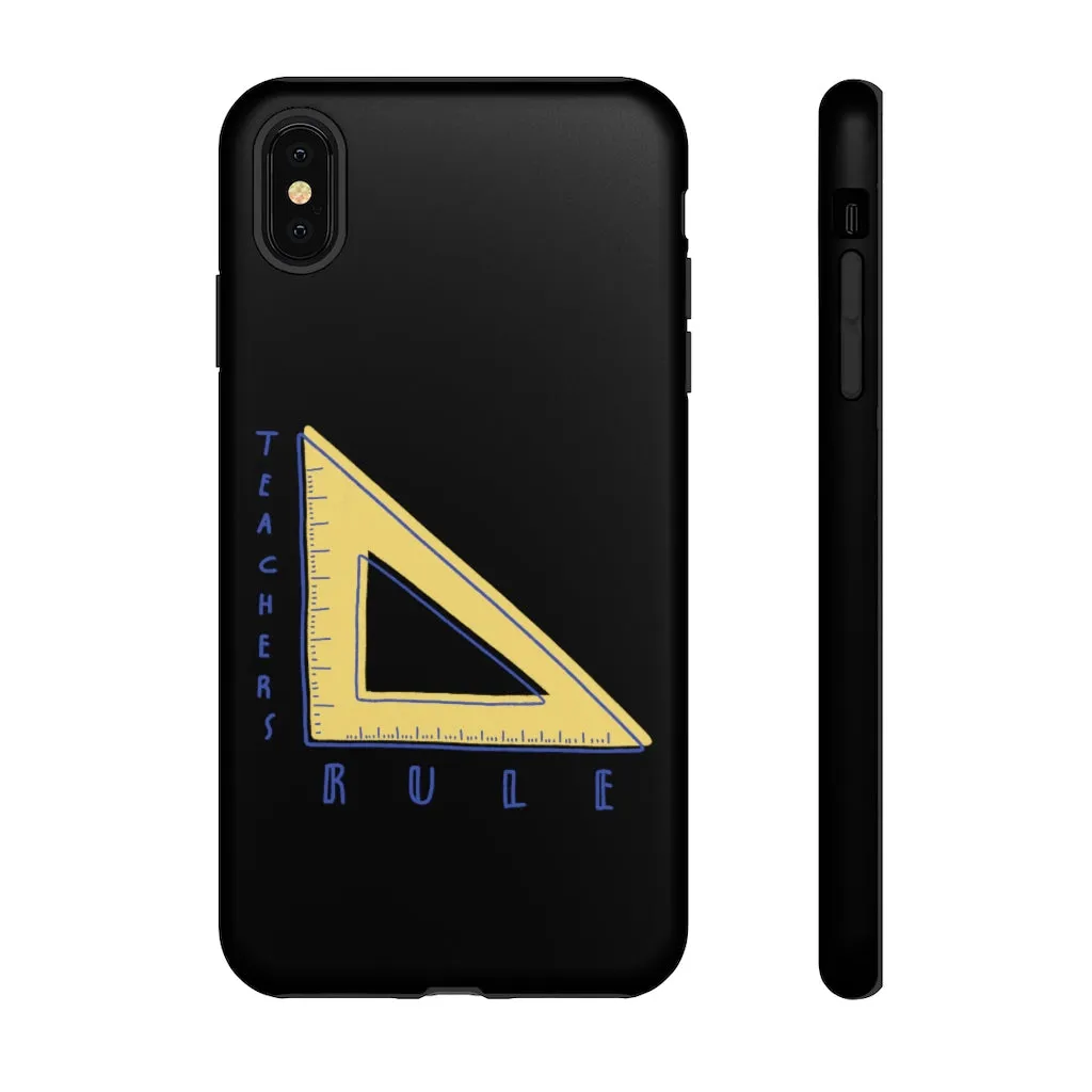 Teachers Rule iPhone Tough Case