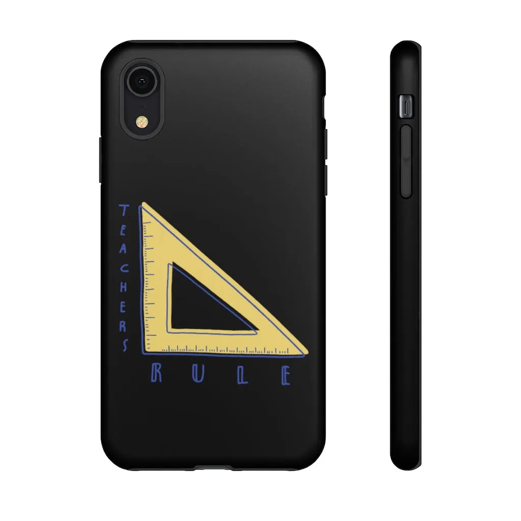 Teachers Rule iPhone Tough Case