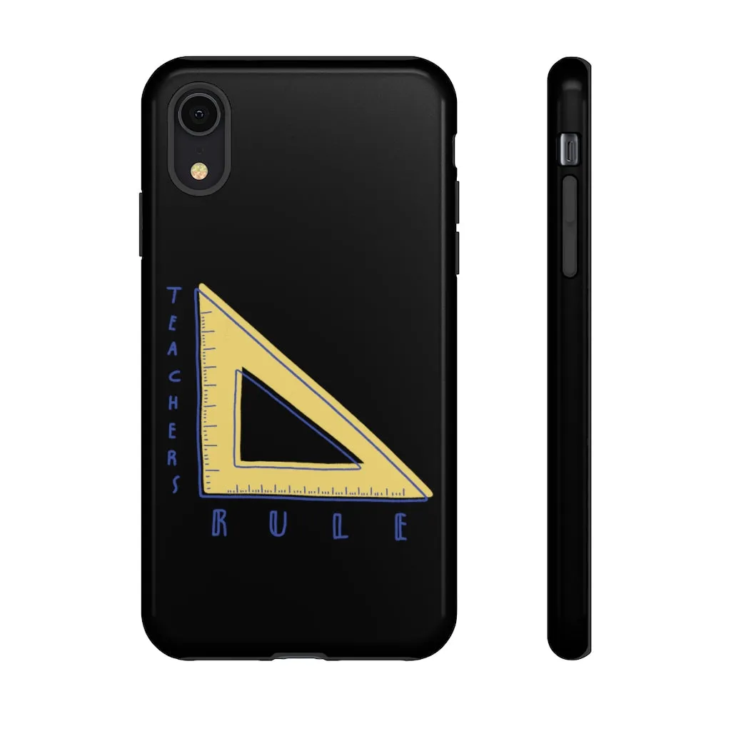 Teachers Rule iPhone Tough Case