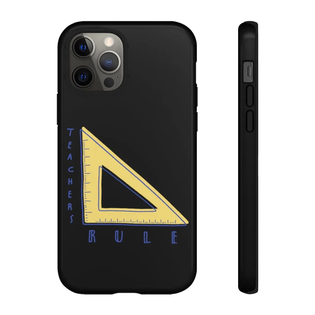 Teachers Rule iPhone Tough Case