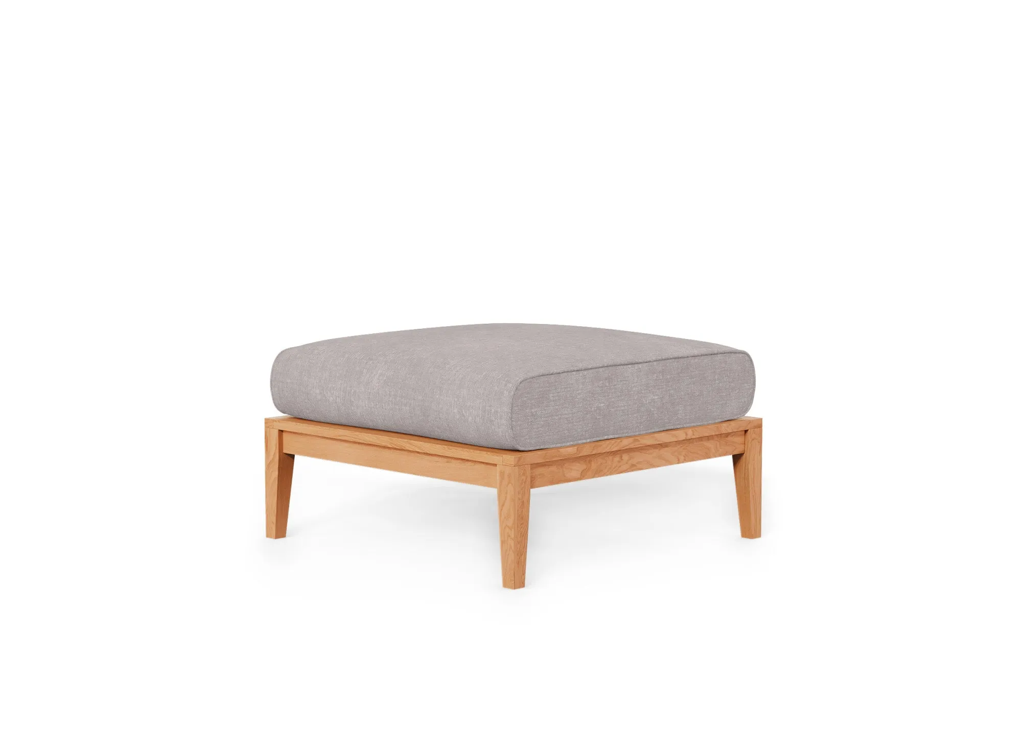 Teak Outdoor Ottoman