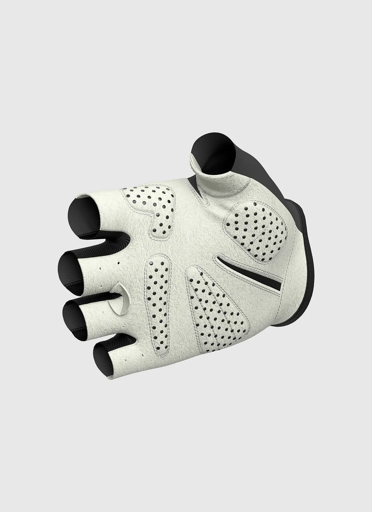 Team Short Finger Glove - Black