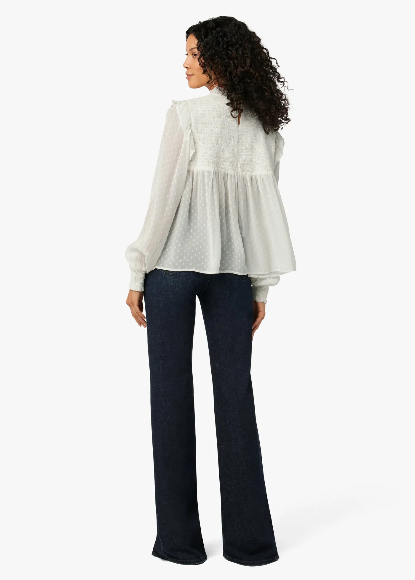THE HARMONY SMOCKED BLOUSE