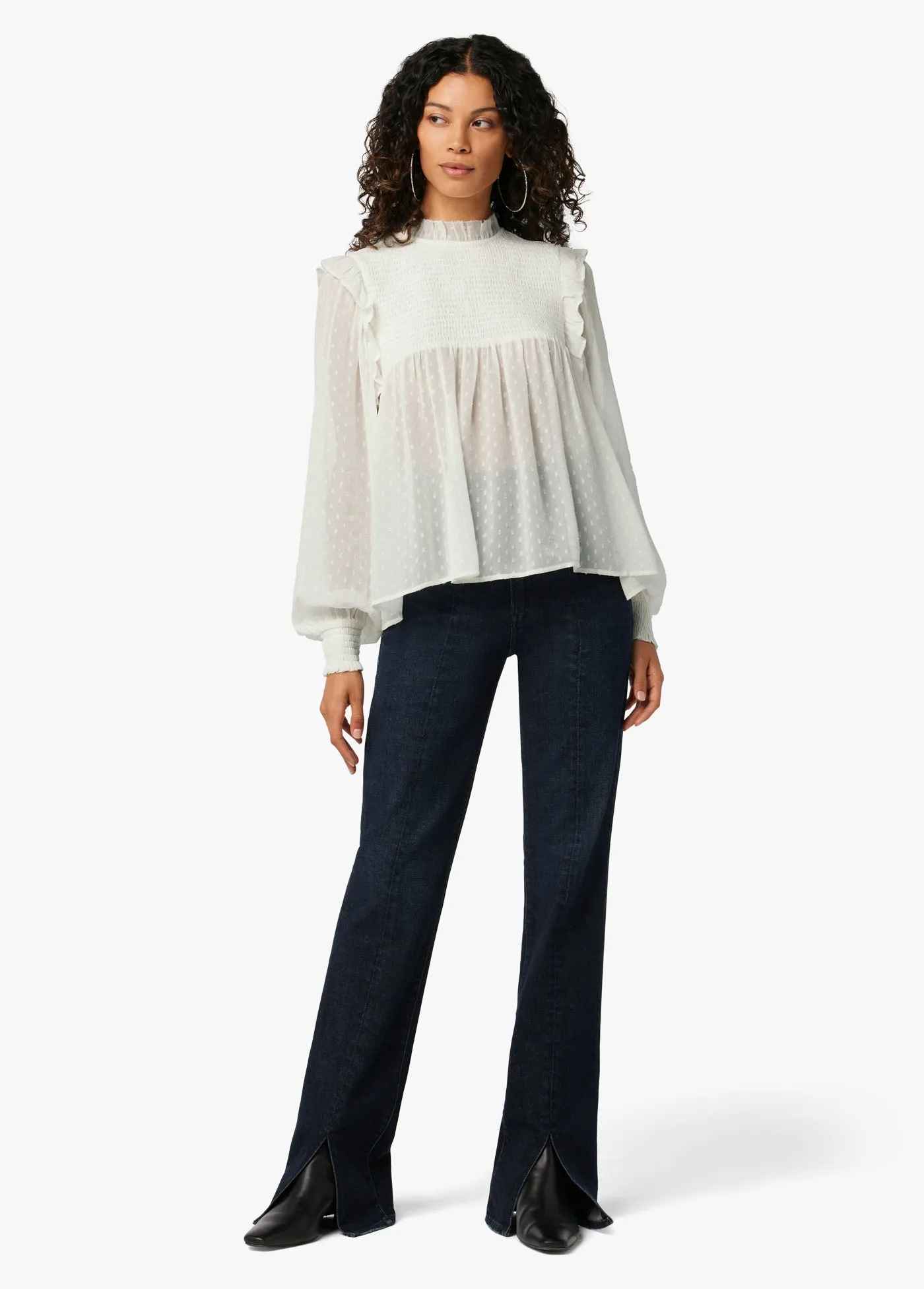 THE HARMONY SMOCKED BLOUSE