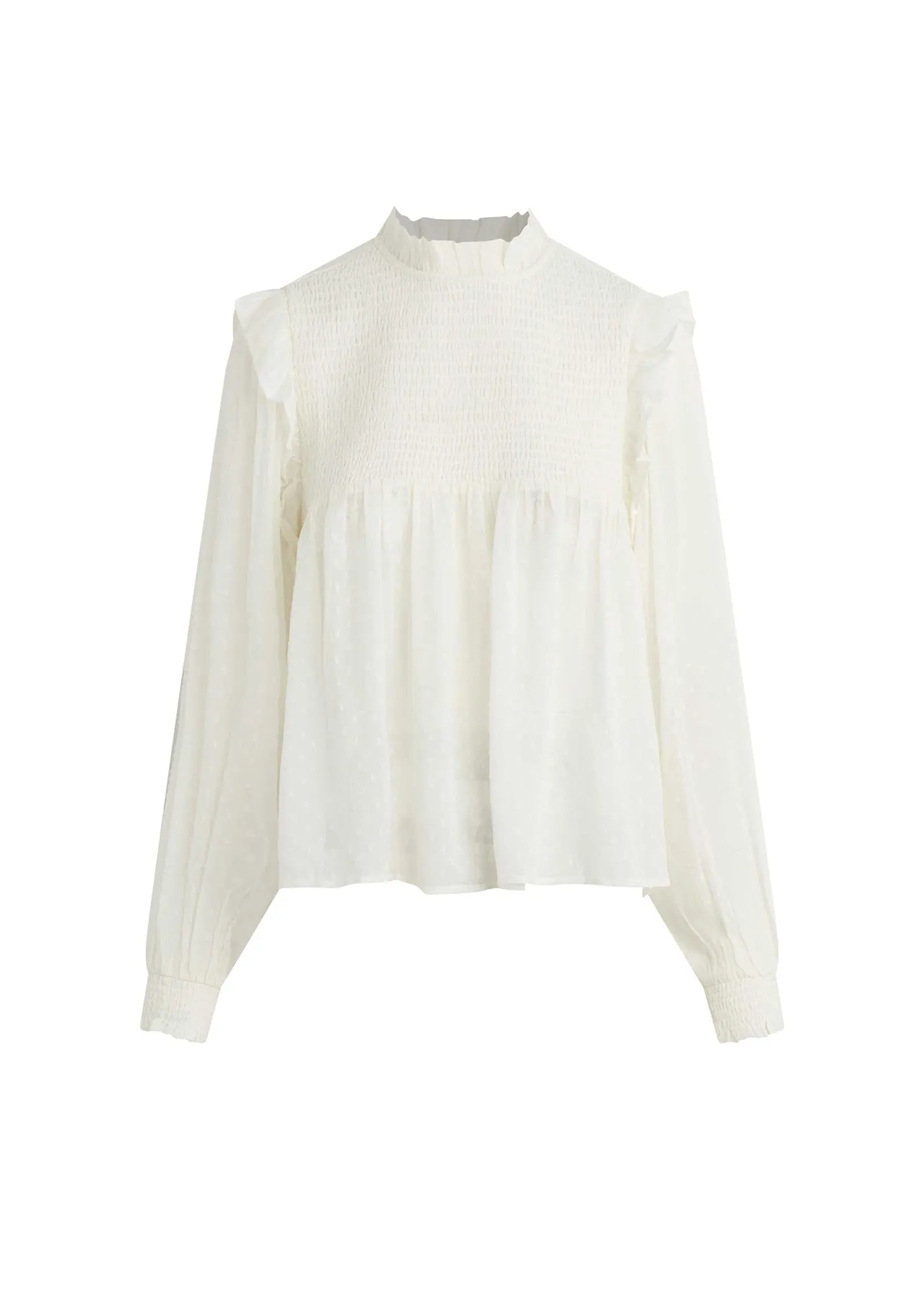 THE HARMONY SMOCKED BLOUSE