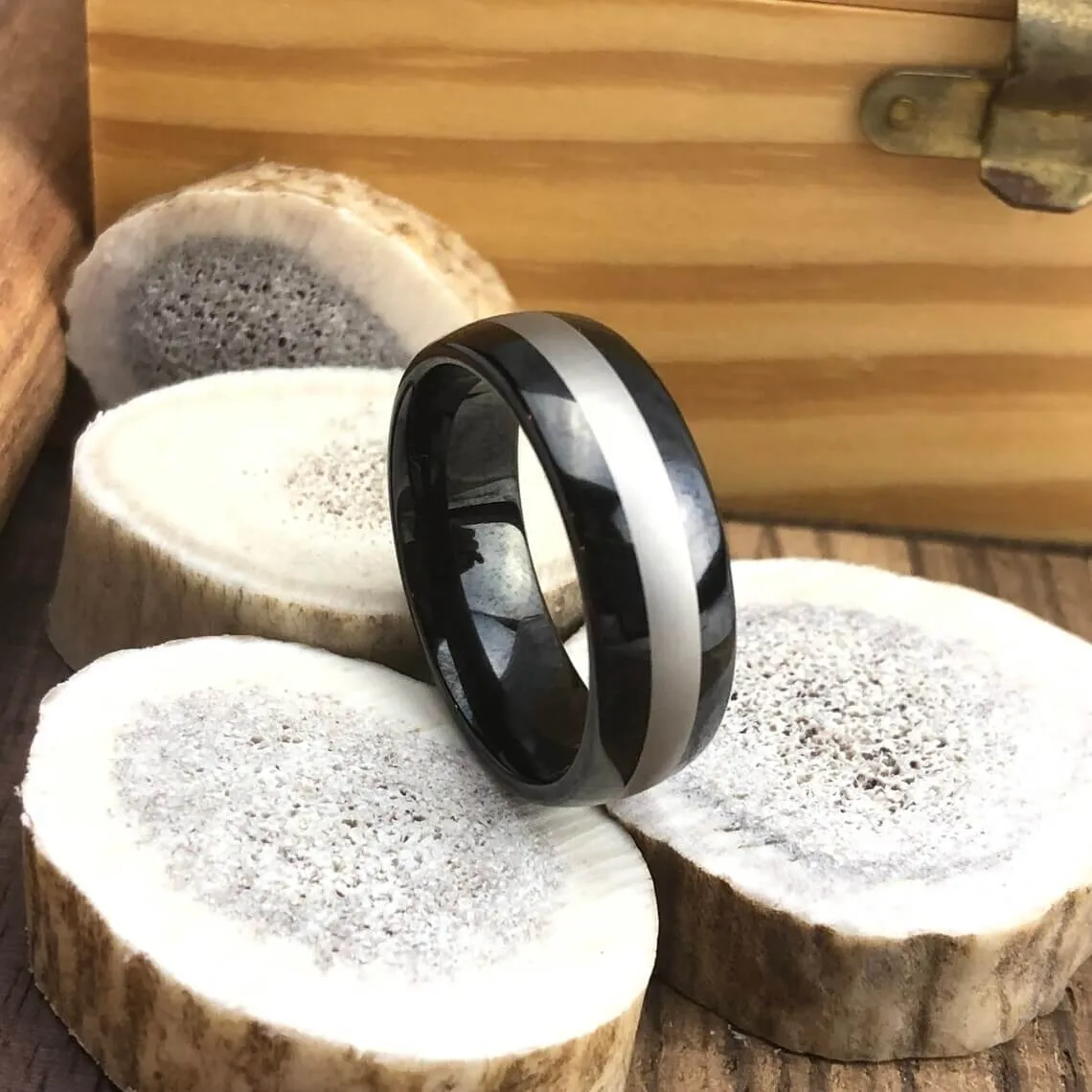 The Lone Star | Men's Black Ring