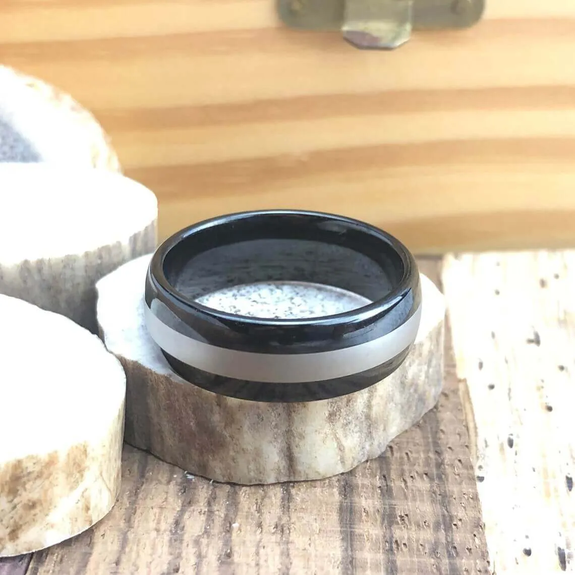 The Lone Star | Men's Black Ring