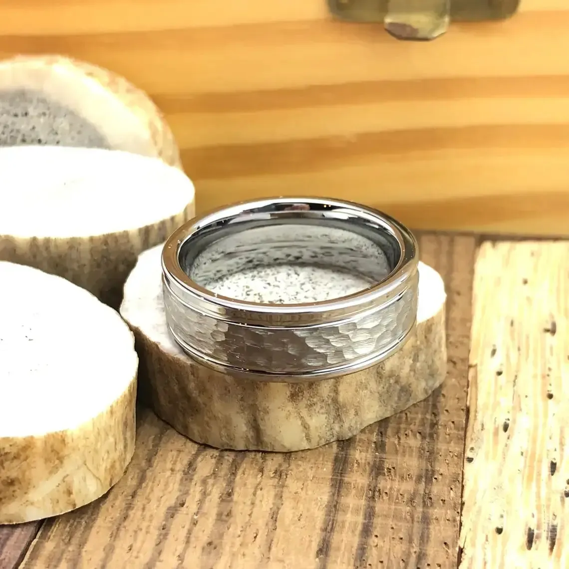 The Steady Eddie | Tungsten Carbide Ring for Men