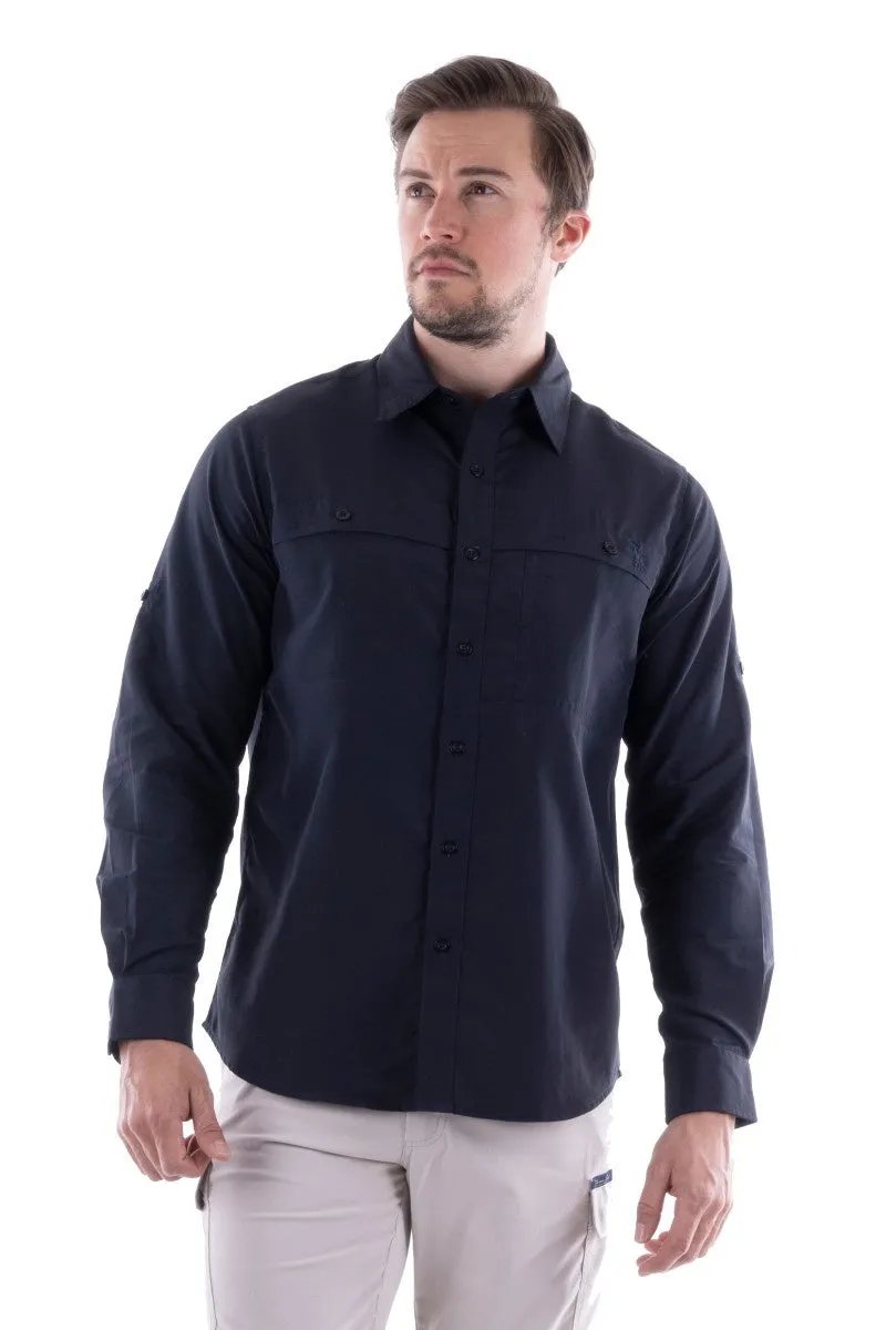 Thomas Cook Mitchell LS Mens Shirt Navy