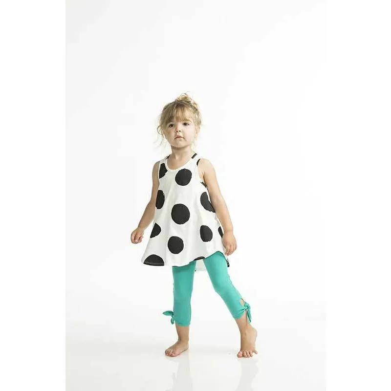 Tie-Capri Leggings | Pool