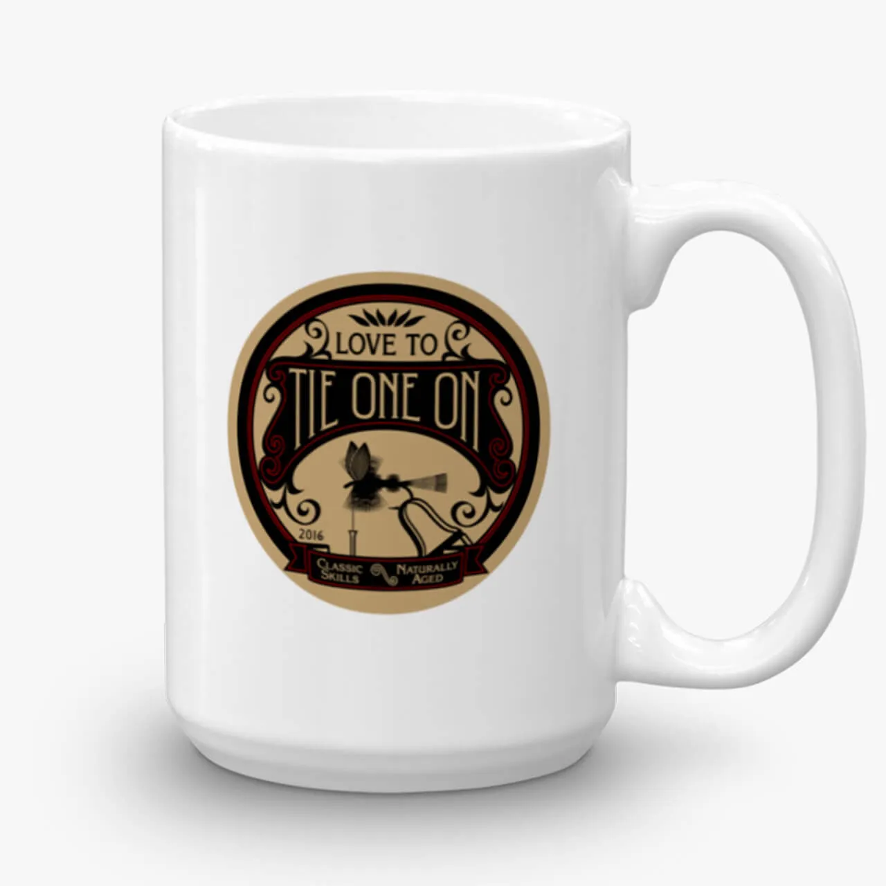 Tie One On, coffee mug