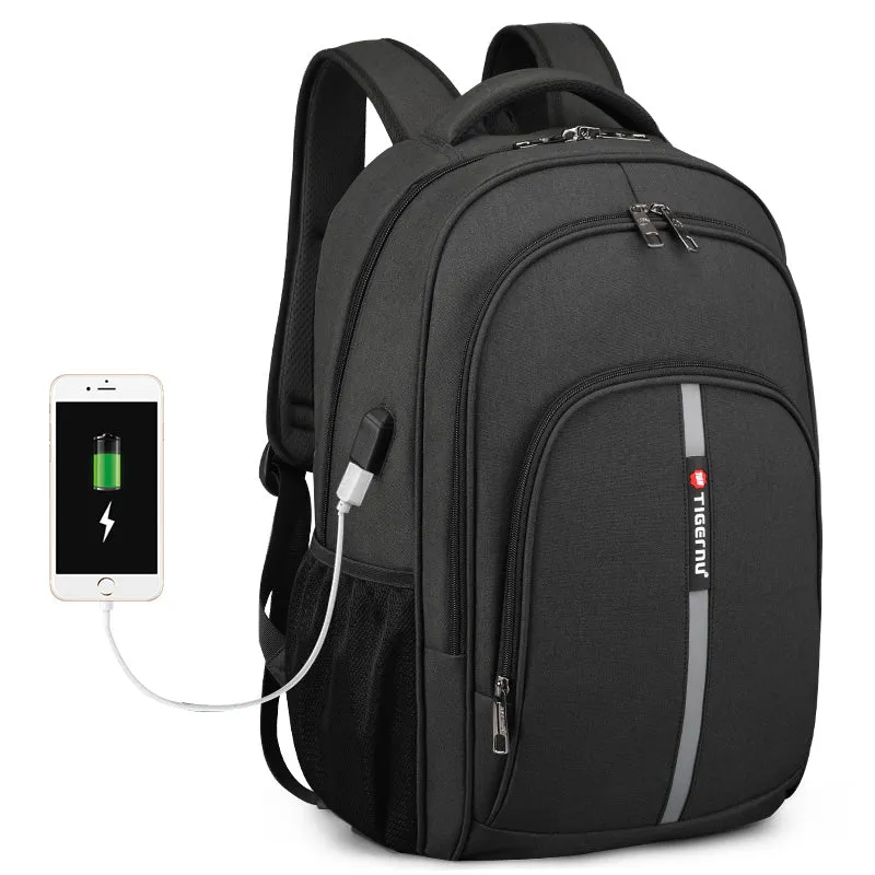 TIGERNU Laptop Backpack for Men Anti Theft Travel Backpacks Computer Work Backpack Fits 15.6 Inch Laptop