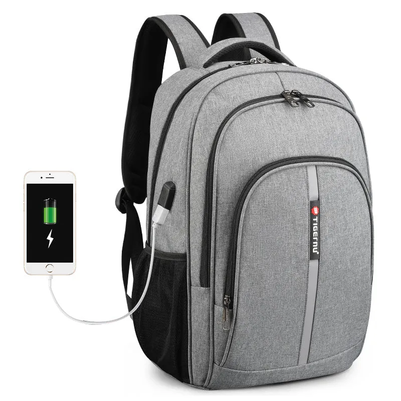 TIGERNU Laptop Backpack for Men Anti Theft Travel Backpacks Computer Work Backpack Fits 15.6 Inch Laptop