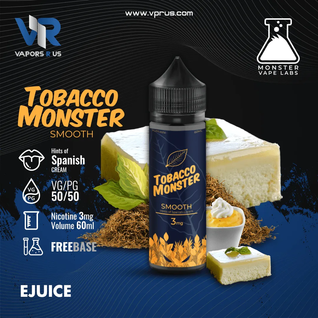 TOBACCO MONSTER - Smooth 3mg