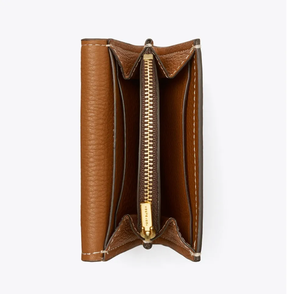 Tory Burch Light Umber Miller Mini Wallet - 79394