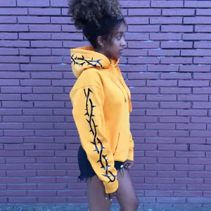 TRIBAL THORN HOODIE