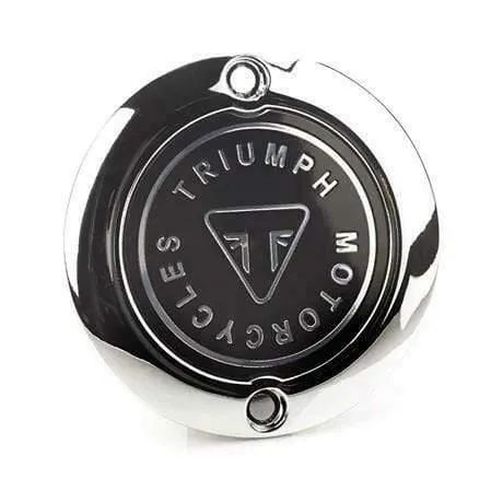 Triumph Chrome Clutch Badge