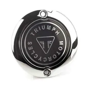 Triumph Chrome Clutch Badge