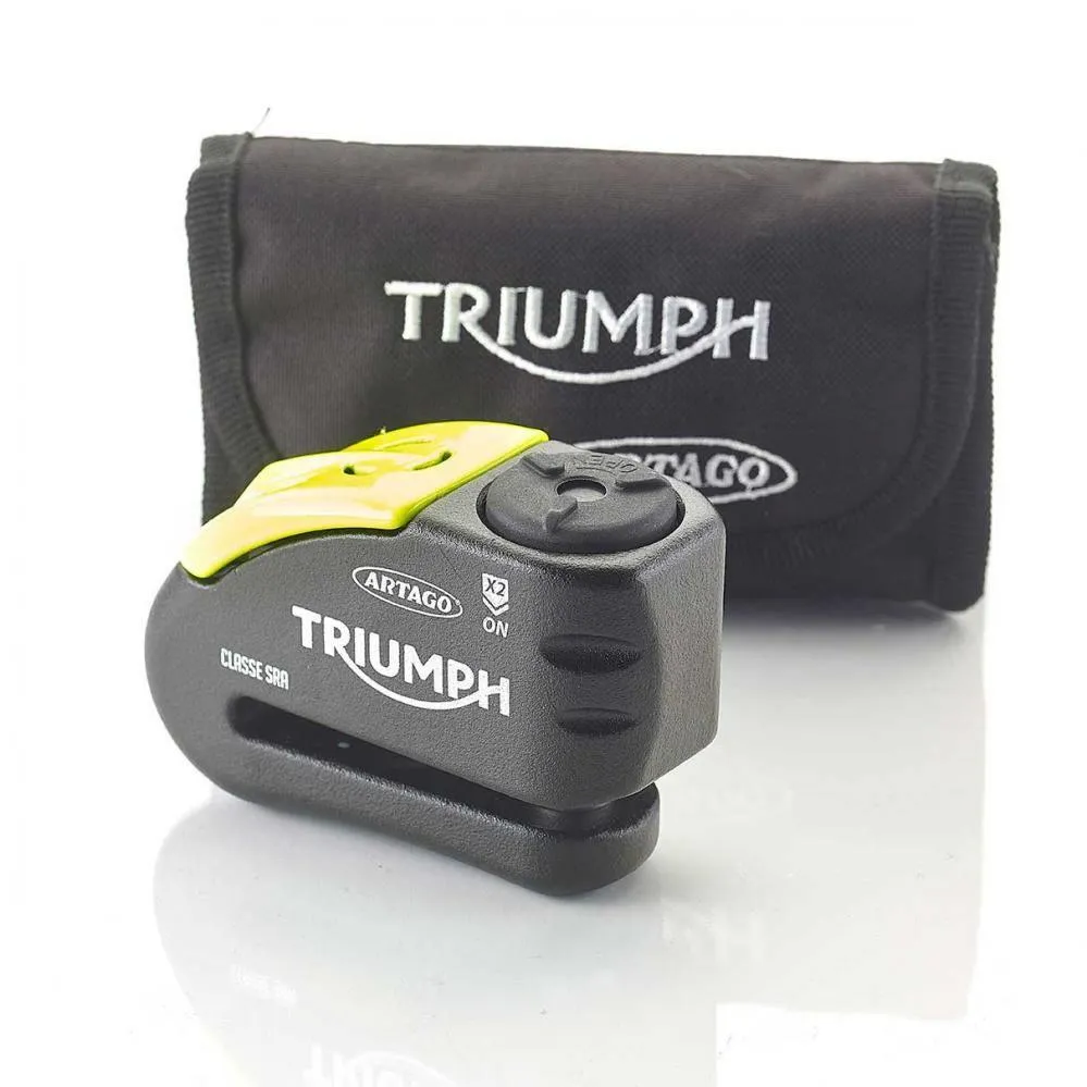 Triumph Disc Lock - Alarmed & Sold Secure