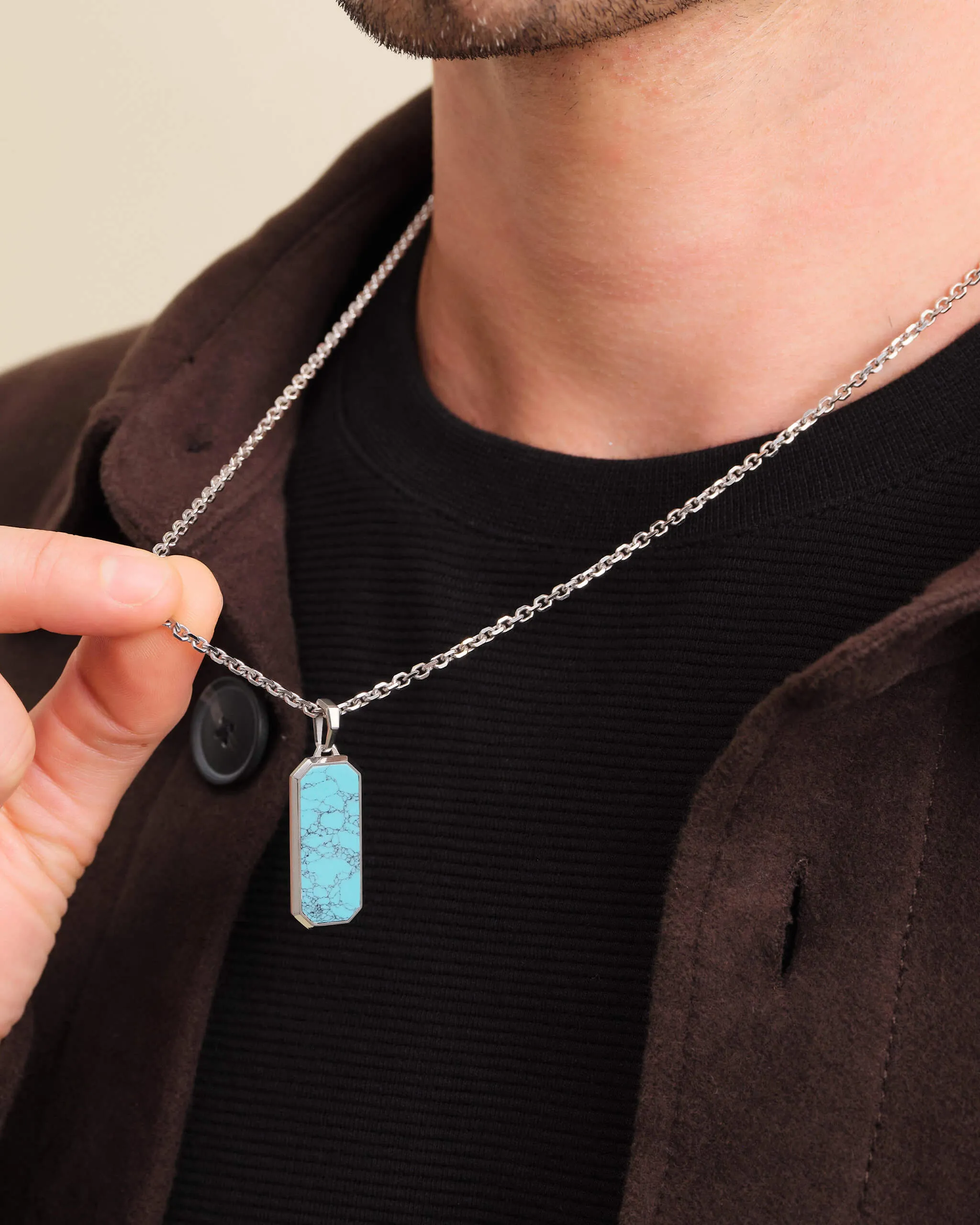 Turquoise Beverly Pendant