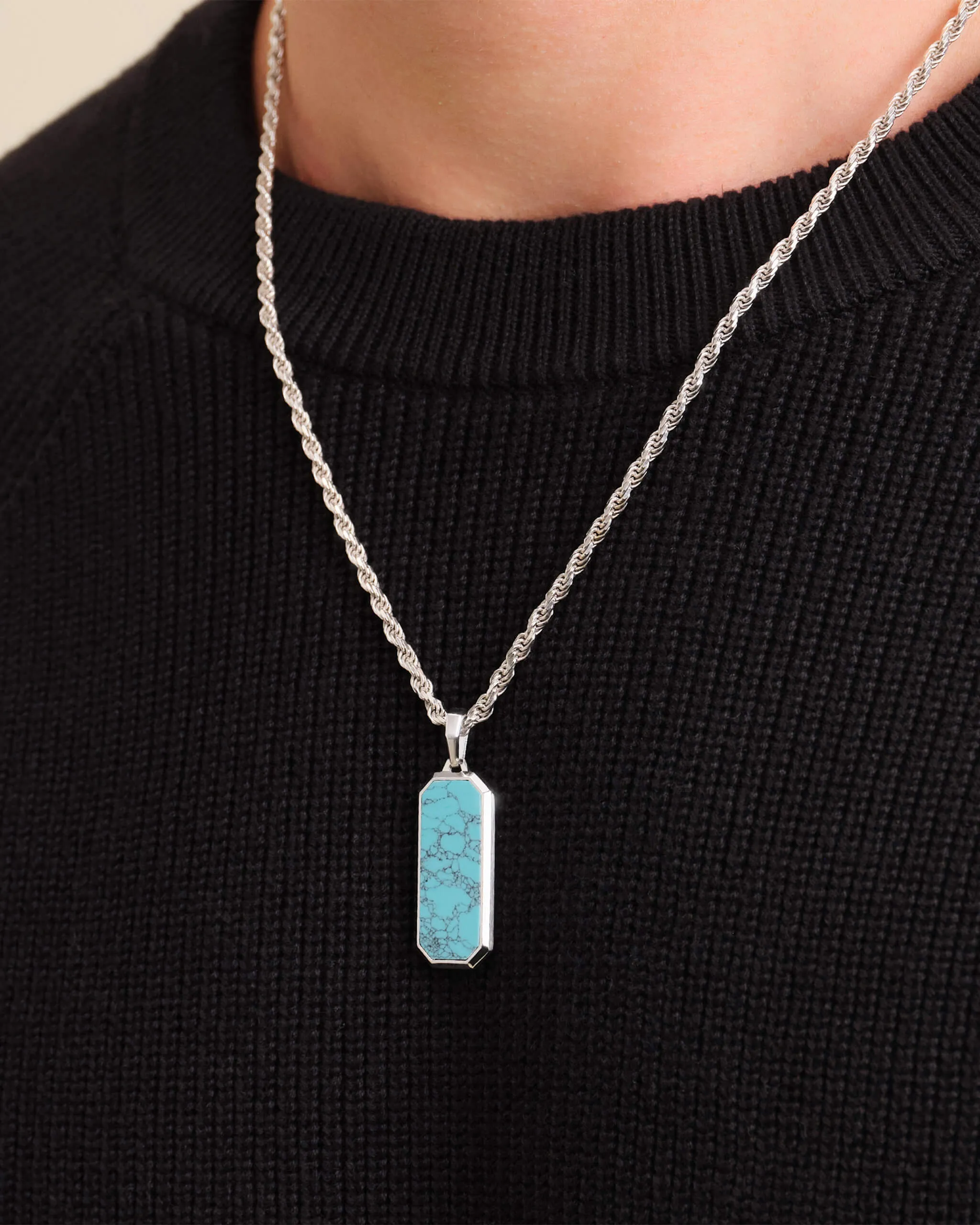 Turquoise Beverly Pendant