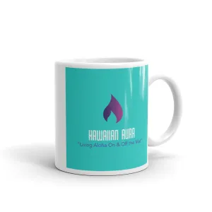 Turquoise Hawaiian Aura Logo Mug