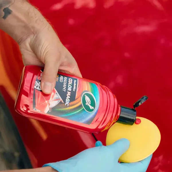 Turtle Wax Colour Magic Red Car Wax Polish - 500ml